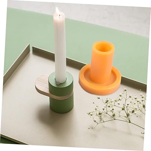 Miniatura 7 de Amosfun 2 moldes de silicona para candelabros de resina epoxi para candelabros de cristal de resina epoxi moldes de silicona para candelabros para