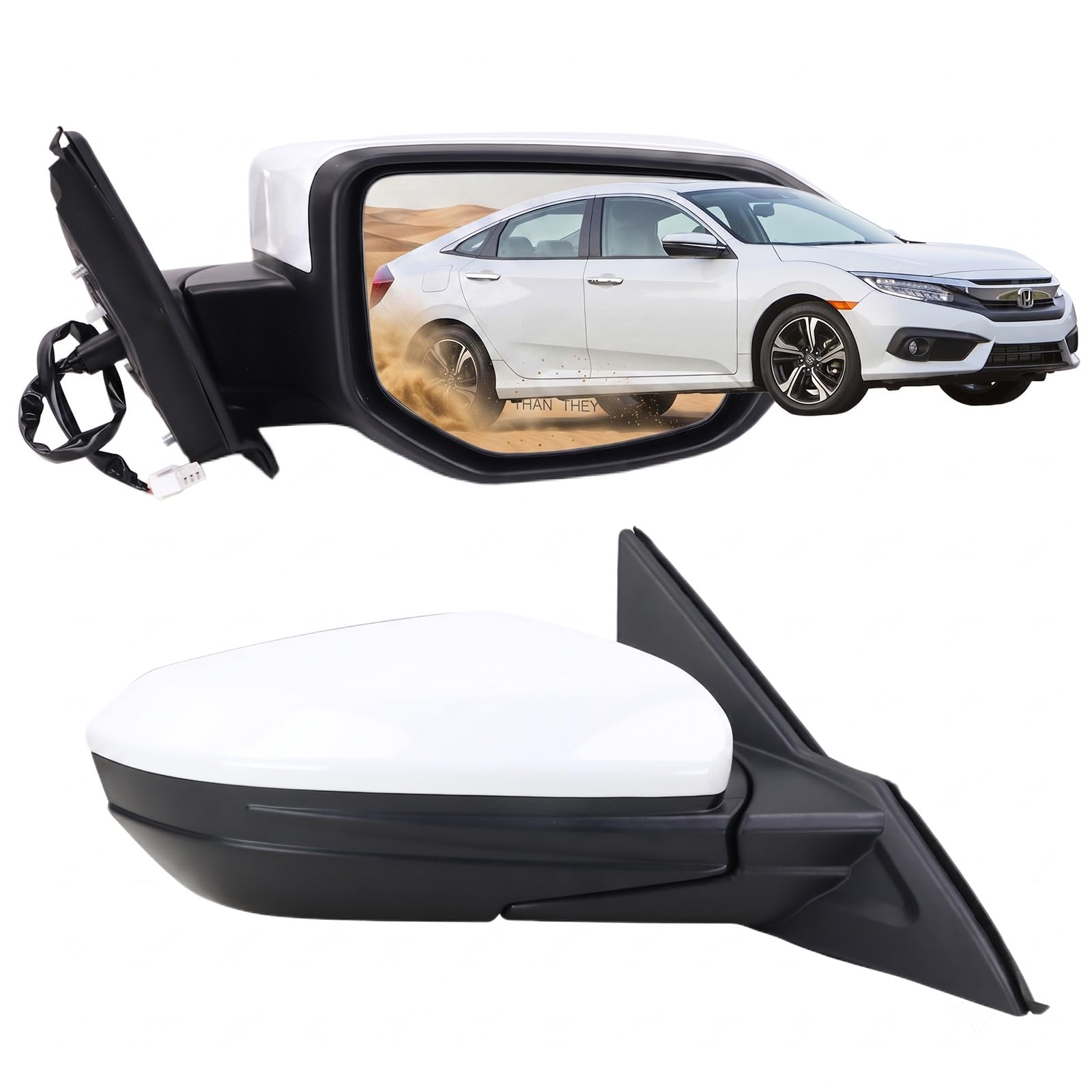 Amazon.com: Lqito Right Passenger Side Door Mirror For 2016-2021