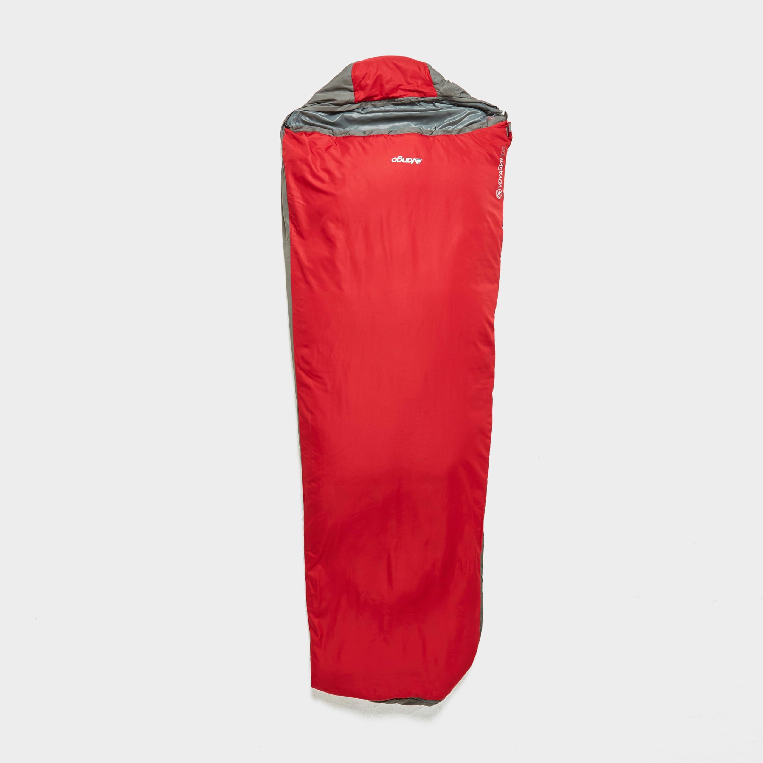 Vango Schlafsack Voyager 100, Rot, EinheitsgröÃŸe Sport & Freizeit