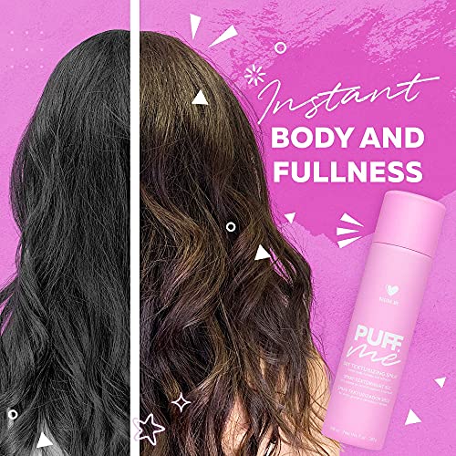 Puff.me Hair Volumizer Bundle By Designme | Volumizing Shampoo, Conditioner, Powder, & Dry Texture Spray For Hair | Sulfate Free Shampoo & Color Conditioner With Styling Powder & Hair Texture Spray #TOP6