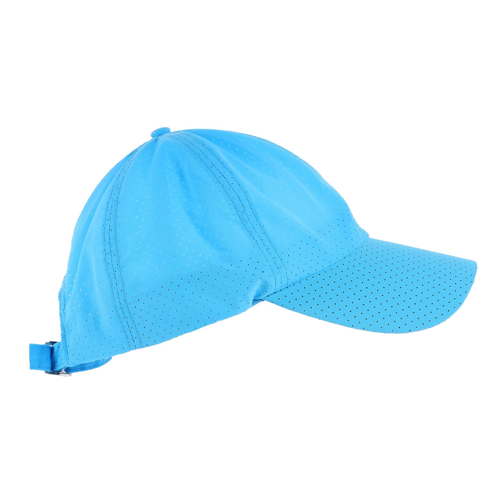 PRETYZOOM Men's/Women's Baseball Cap Outdoor Sun Hat Adjustable Peak Breathable and Durable Polyester Sky-Blue