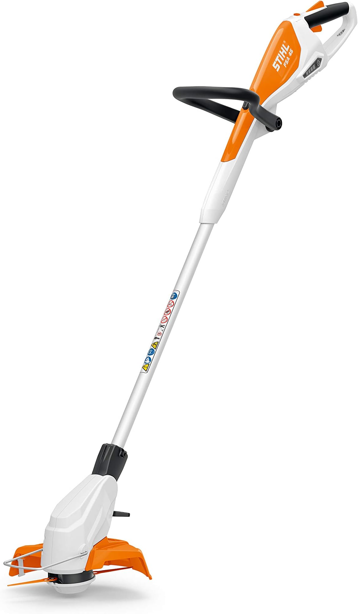 Battery-Powered String Trimmer, FSA 45, 230 mm Cutting Circle Diameter, Multicolor