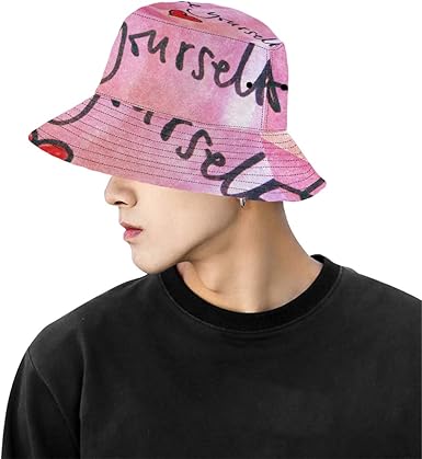 Xl Refroidir Chapeau Etre Soi Meme S Aimer Soi Meme Citation Texte Unisexe Peche Soleil Top Bucket Chapeaux Pour Les Adolescentes Femmes Casquette Pecheur Sport En Plein Air Peche Chapeau Femmes Amazon Fr
