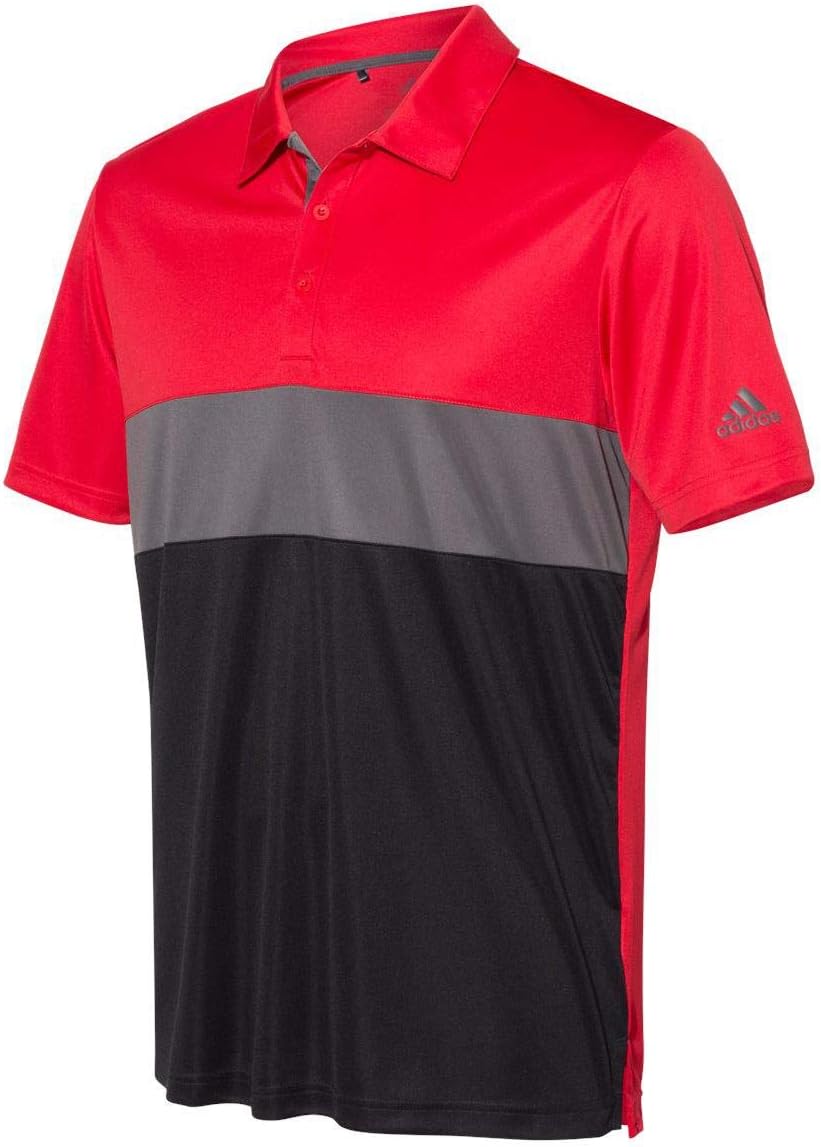 Adidas Merch Block Sport Shirt M Collegiate Red/ Grey Five/ Black