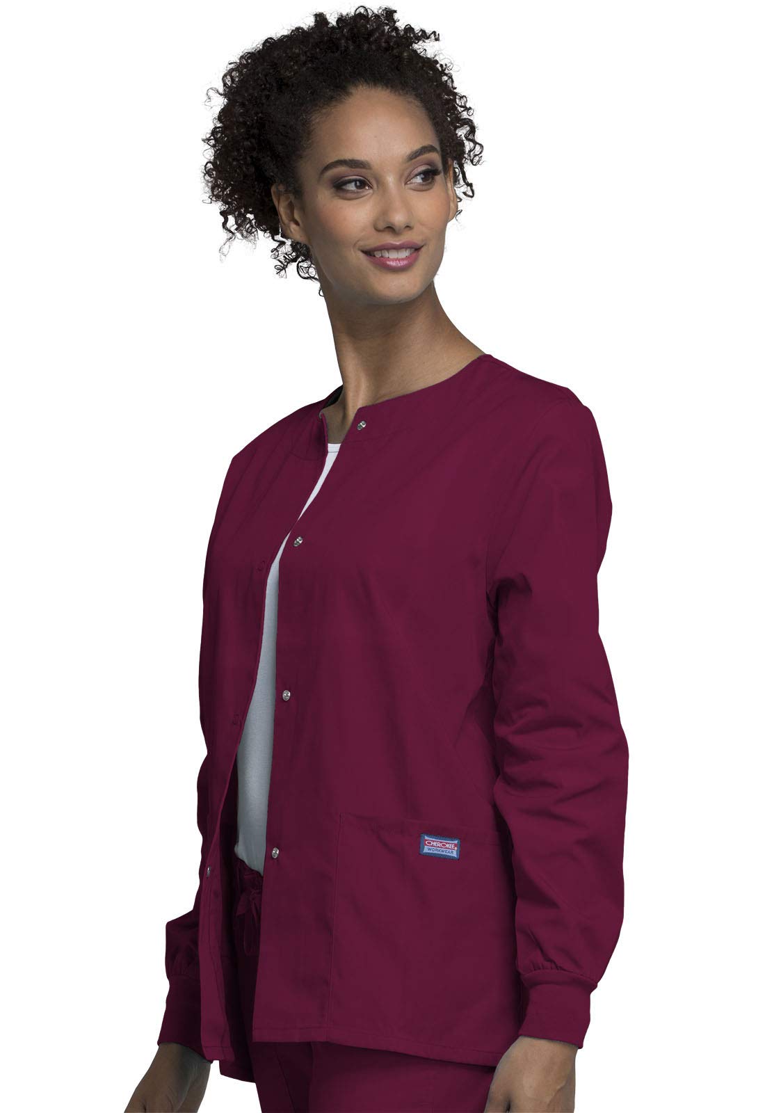 Cherokee Warm Up Scrubs Jacket Chaqueta de Traje médico Mujer (Pack de 1)