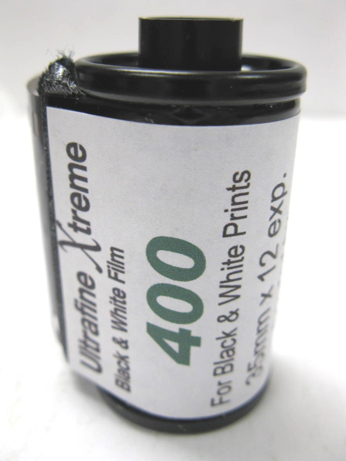 Ultrafine Xtreme Black & White 35mm Film ISO 400 12 exp 20 roll Pack