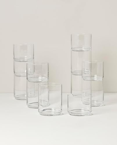 Miniatura 2 de Lenox Tuscany Classics - 12 vasos altos y cortos, 5.51, transparentes