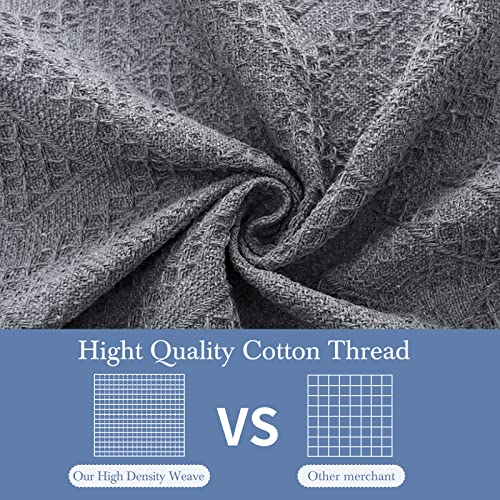 Sectional Couch Covers Set, 2 Pc L Shaped Sofa Covers For Sectional Sofa Set, Soft Jacquard Fabric Slipcover With Decorative Geometric Weave Guards Against Pet Hair, Stains, Fading (Grey, Large) #TOP3