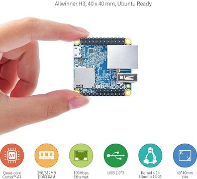 OLED Display+Metal Case Kit Open Source H3 Development Board 512MB DDR3 RAM Openwrt Armbian
