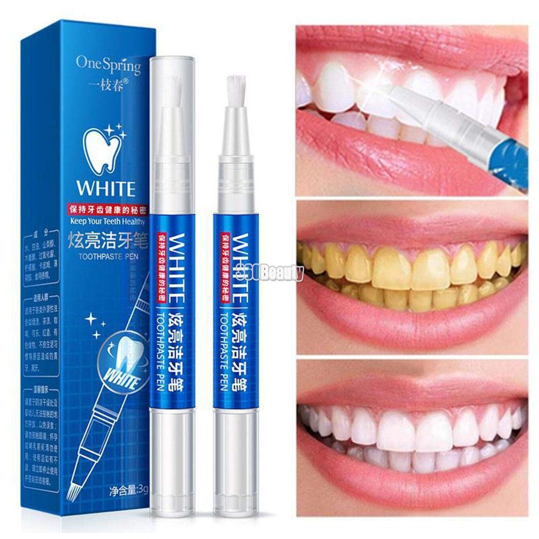 BIMAGE Teeth Whitening Pen, Tooth Whitener Bleaching Peeling Stick Teeth Whitening Stick for Brush On Teeth Whitening