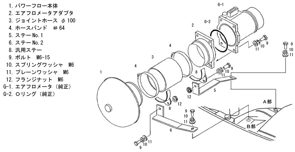 Amazon | HKS 吸気系パーツ スーパーパワーフロー(エアクリーナー