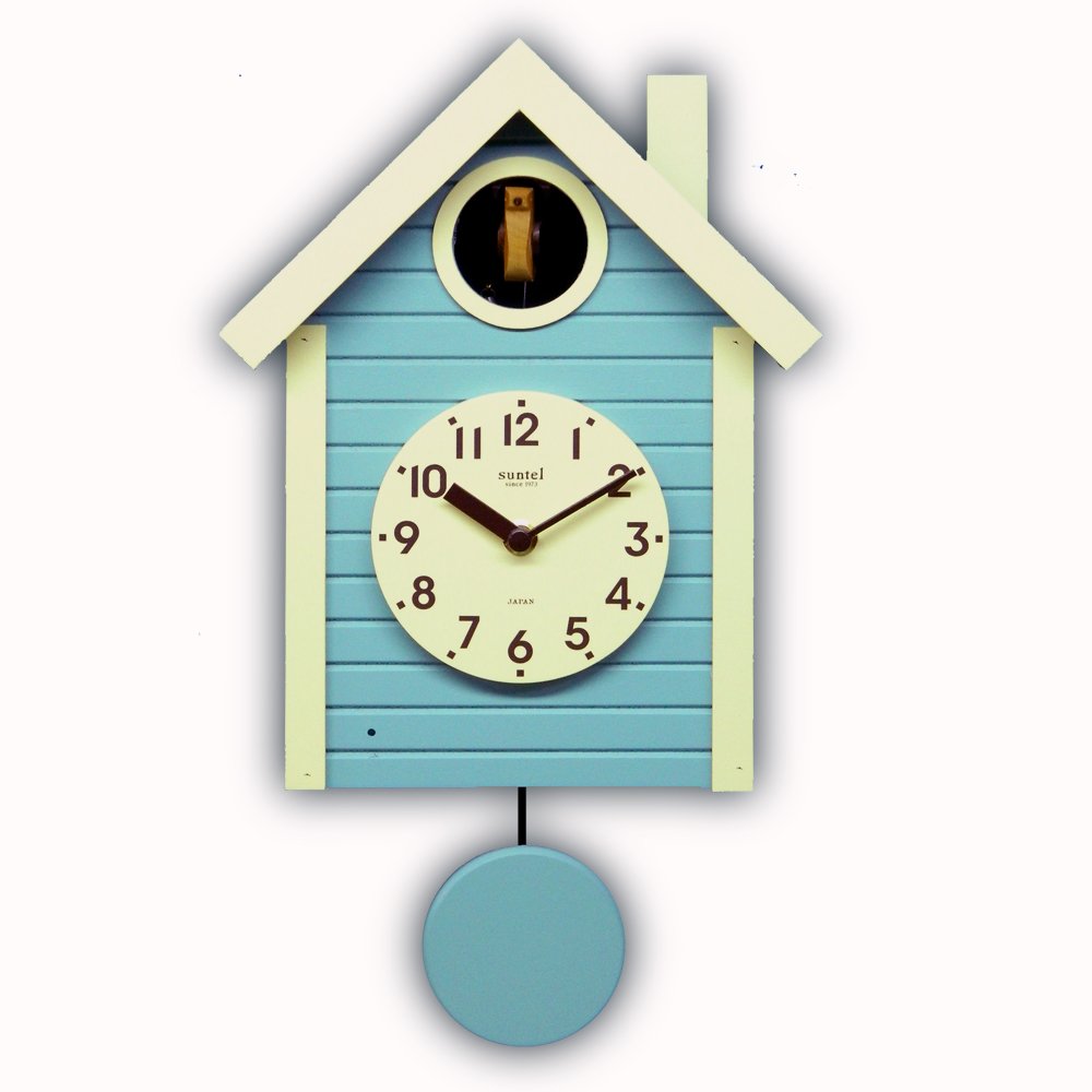 鳩時計（日本製） 鳩時計 ハト時計 カッコー時計 QL725NA レトロ鳩時計 さんてる