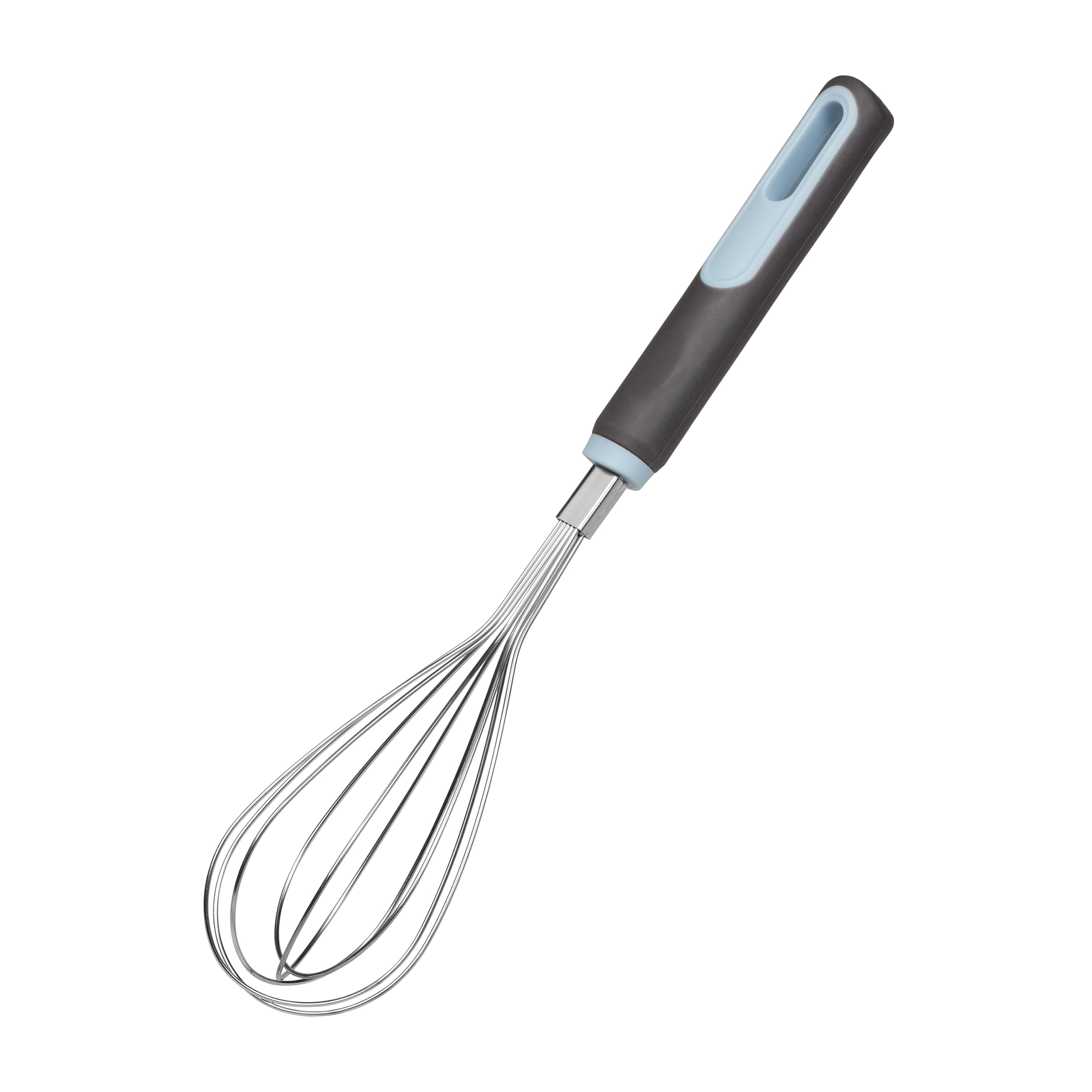Chef Aid Whisk with Soft Grip Handle, Whisk for Non-Stick Cookware, Ergonomic Thumb Grip, Durable Kitchen Utensil for Everyday Cooking Tasks