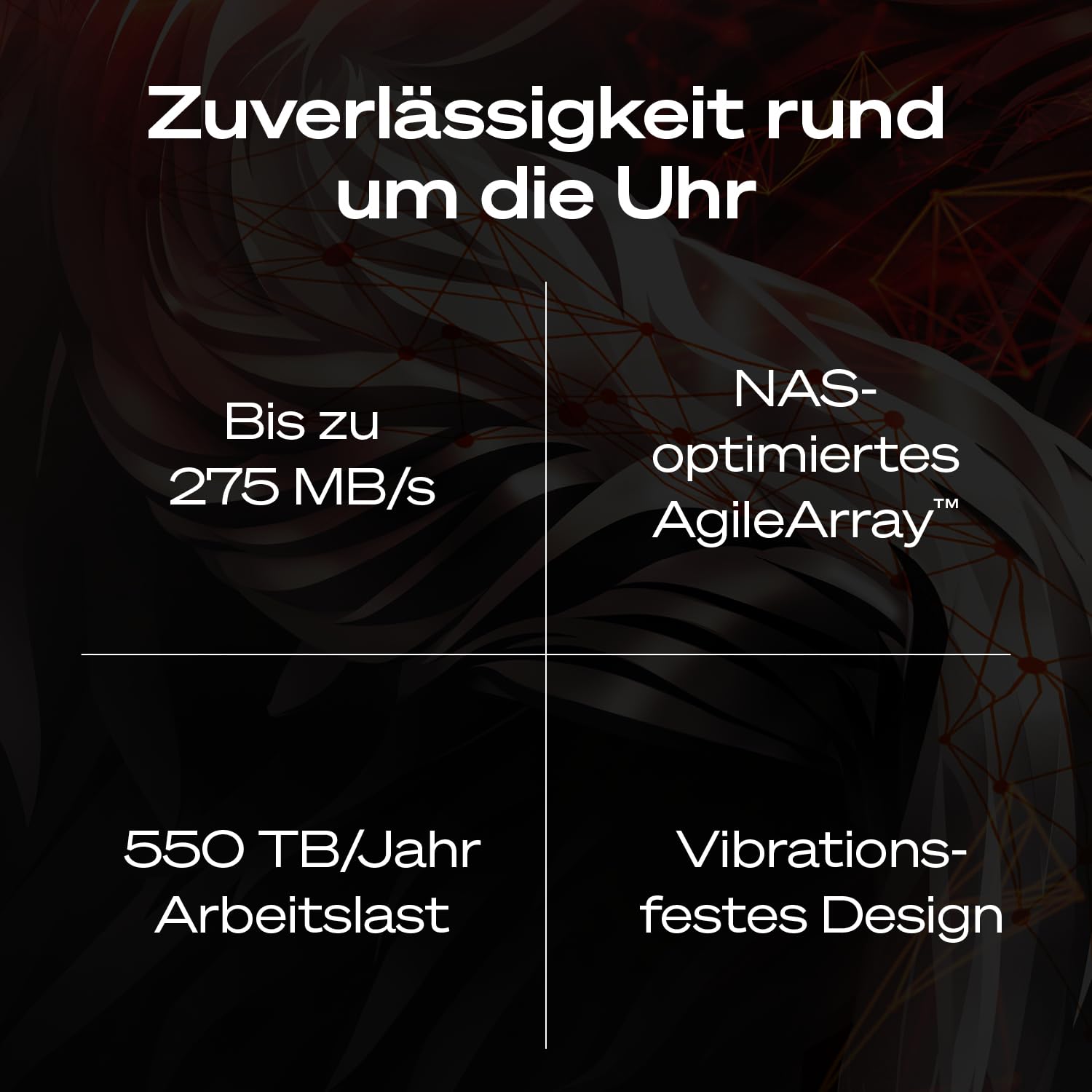 Seagate IronWolf Pro 8TB NAS Interne Festplatte HDD 3.5 Zoll 7200 U/Min CMR 256 MB Cache SATA 6 GB/S