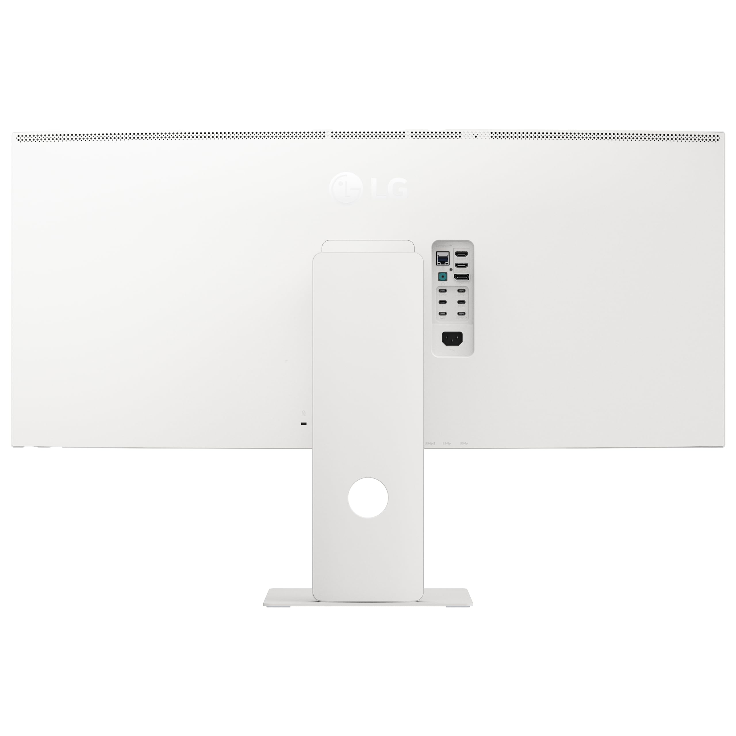 LG 40U990A-W Monitor Curvo Nano IPS de 40 Pulgadas, Ultrafino 5K2K WUHD (5120 x 2160), Thunderbolt 5, DisplayHDR 600, Potencia integrada, Altavoz, 120Hz, HDMI 2.1, DP 2.1, USB C, inclinación/Altura