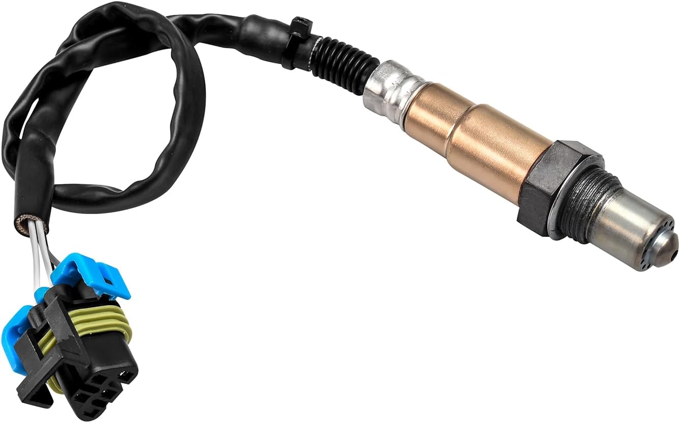 ENA Set of 2 Upstream O2 Oxygen Sensor Compatible with GMC Chevrolet Cadillac Hummer Buick Saab Isuzu Sierra 2500 HD 3500 Cab Chassis 1500 1990-2014 Replacement for 234-4407 25333812 25333812