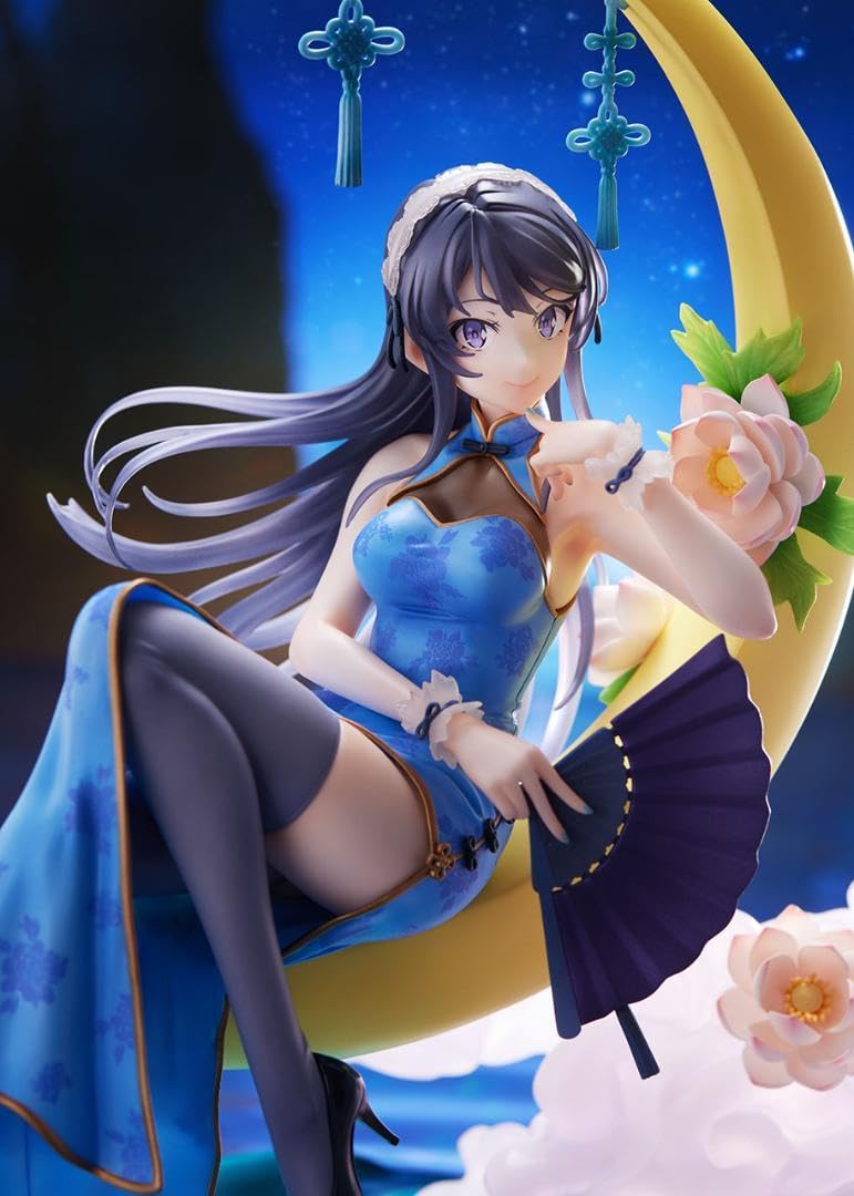 【新品未開封】桜島麻衣 チャイナドレスver. 青ブタ フィギュア Amazon | 青春ブタ野郎はバニーガール先輩の夢を見ない 桜島麻衣