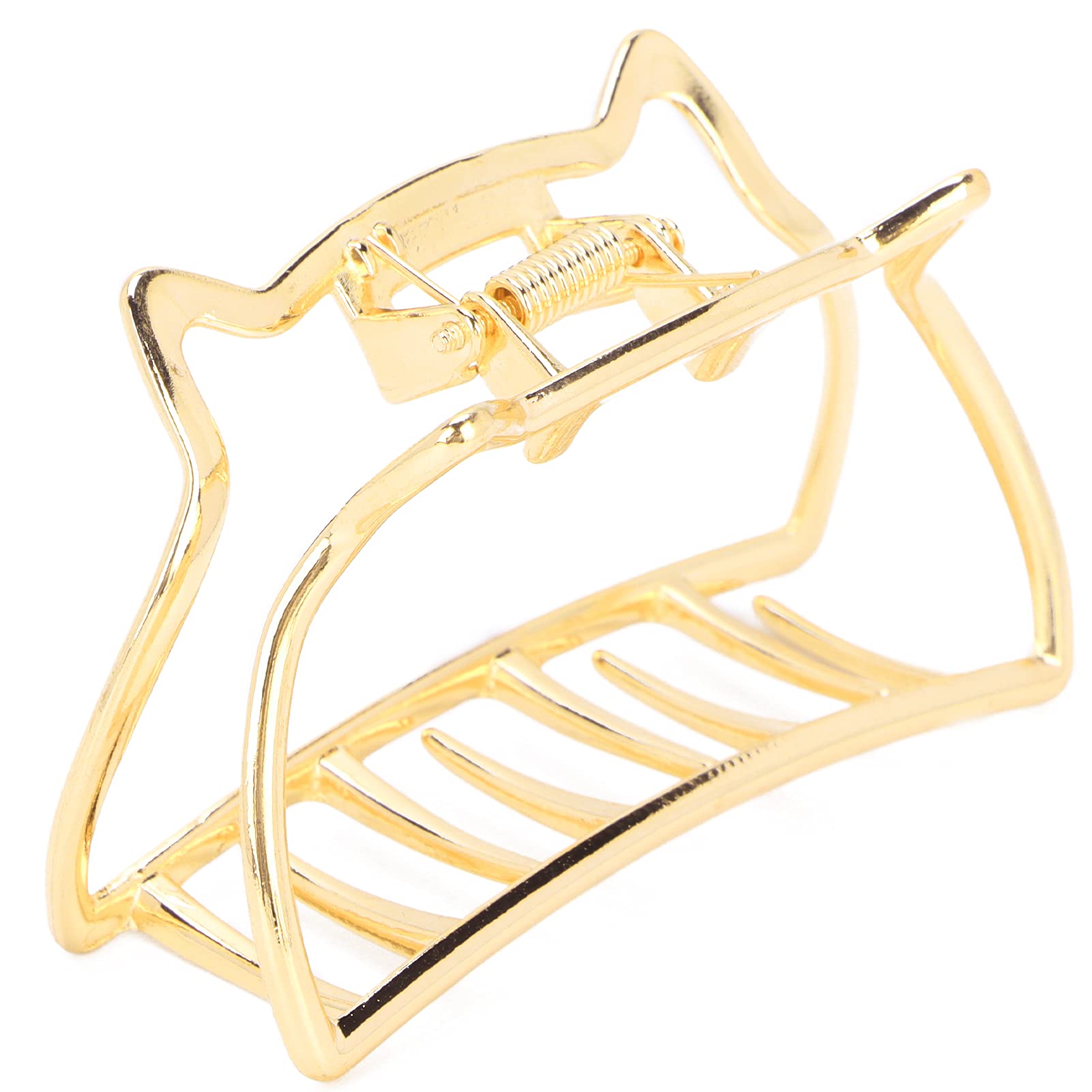 Amazon.com : Hair Claw Clips, Metal Strong Hold NonSlip Cat  display picture 3