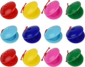 Wooden Percussion Handle Clapping Castanets Board For Baby Musical