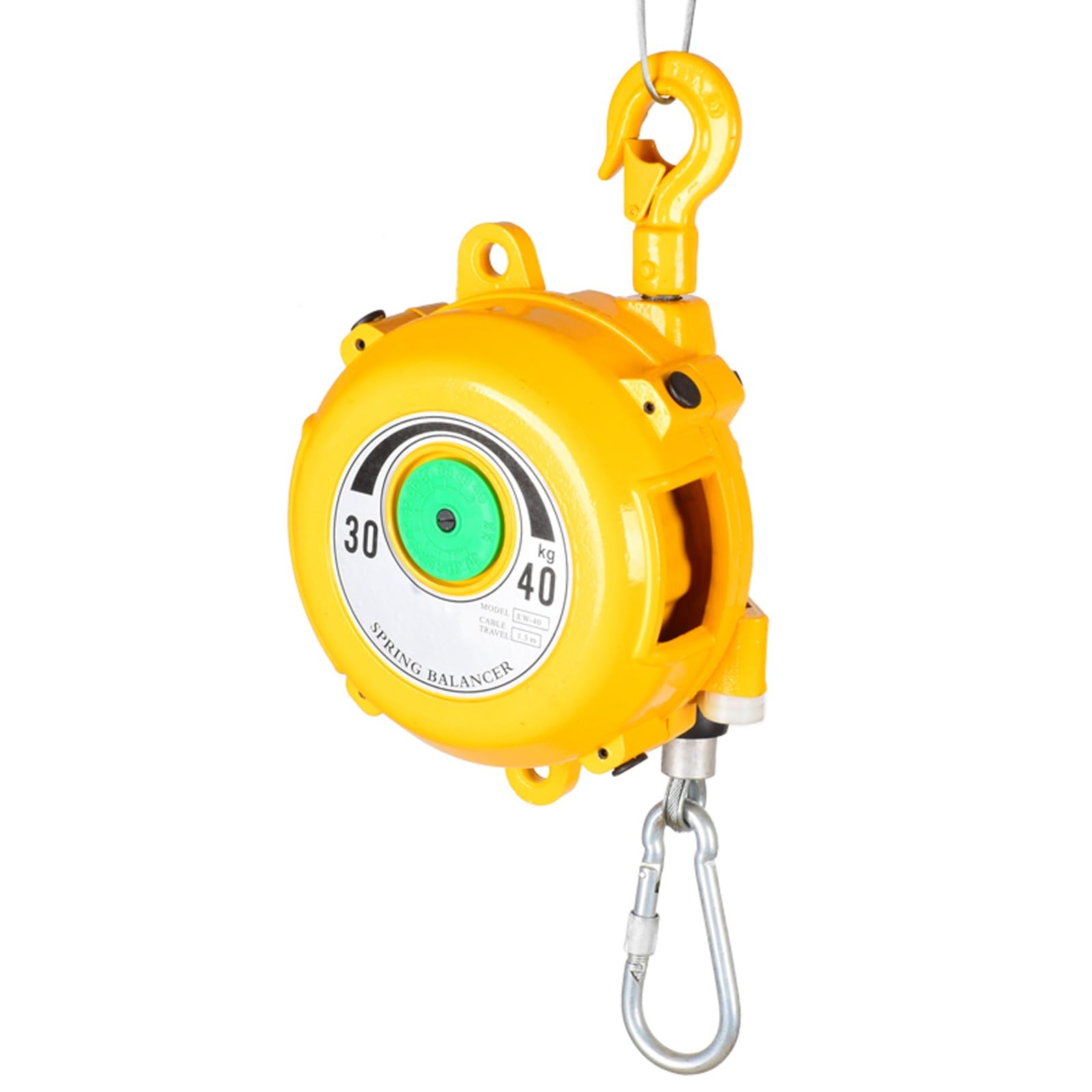 WEKONUMEX Retractable Spring Balancer, Retractable Spring Balancer Multiple Weight Capacities For Hanging Tools In Workshops(30-40kg)