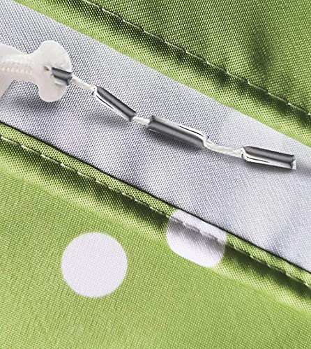 Rideau de douche en tissu de polyester de style nordique imperméable - 5
