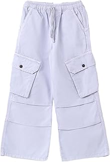 بنطلون كارجو للبنات من سي ان جينز، 384-1-b