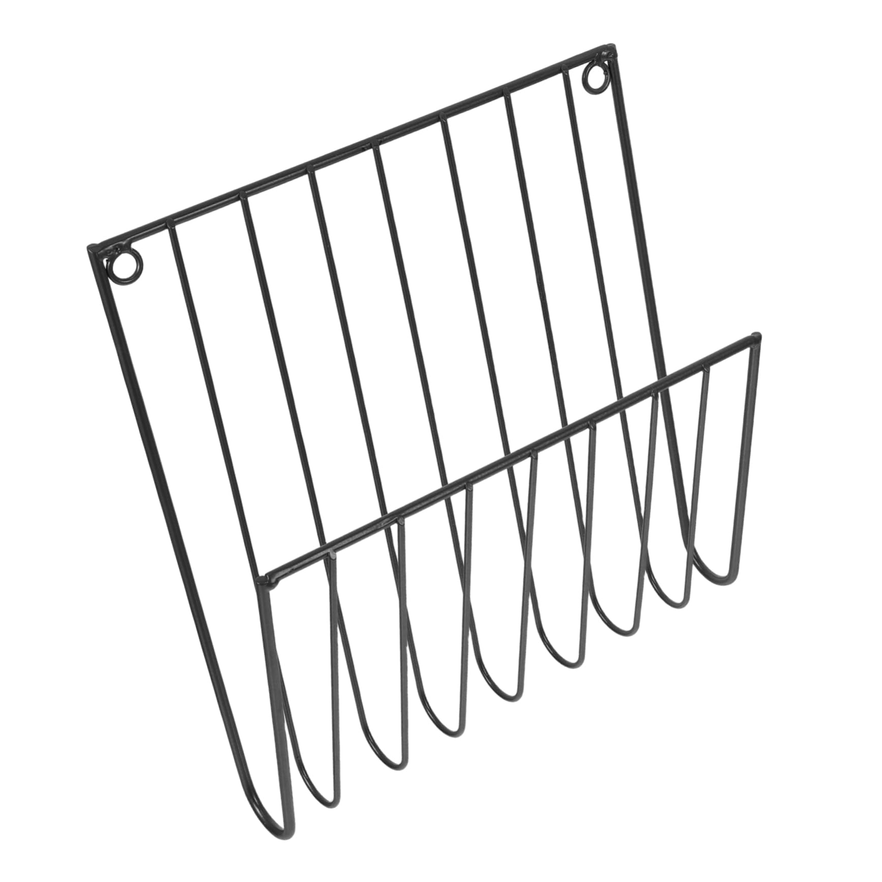 Revistero de pared colgante PRETYZOOM para el orden en casa y oficina
