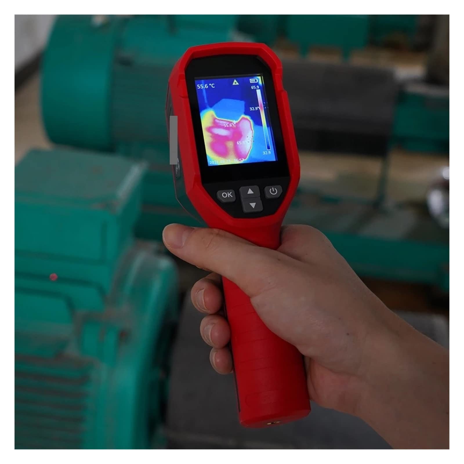 Termocamera, Termocamera a infrarossi Circuito PCB Prove industriali Riscaldamento a pavimento su tubi Telecamera termica
