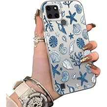 Realme C25Y/C21Y ile Uyumlu K l f  Akrilik Arka Silikon Kenarl  Darbe Koruyucu Telefon K l f