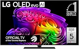 LG 55-Inch G6 OLED evo AI 4K Smart TV – α11 AI Processor Gen3, Hyper Radiant, Reflection Free, Up to 165Hz Refresh Rate, G-SYNC, FreeSync, Dolby Vision/Atmos, webOS, Table Stand Included (55G6S,2026)