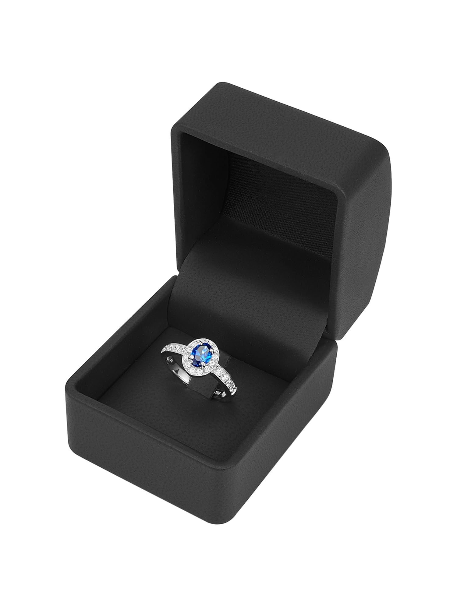 Trilani Anello a contorno da Donna in Argento Sterling