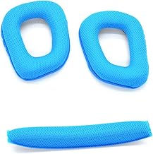 For Logitech G431 G30 G930 G430 F450 G231 Earpads Ear Cushions Replacement Ear Pads Blue