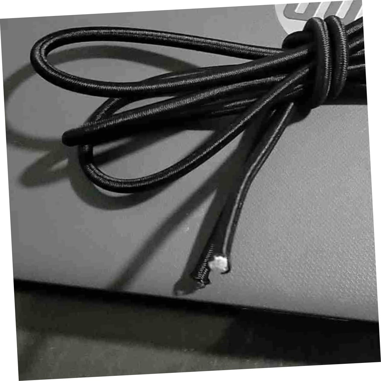 Gatuida 4pezzi Cordine Elastica Gancio Corda Elastica per Bagagli Corda da Campeggio Resiliente e Pratica per Fissaggio di Tende e Trasporto Facile