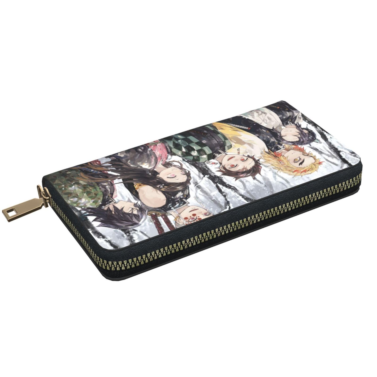 Amazon.co.jp: 財布 鬼滅の刃 長財布 レザー ながざいふ 小銭入れ