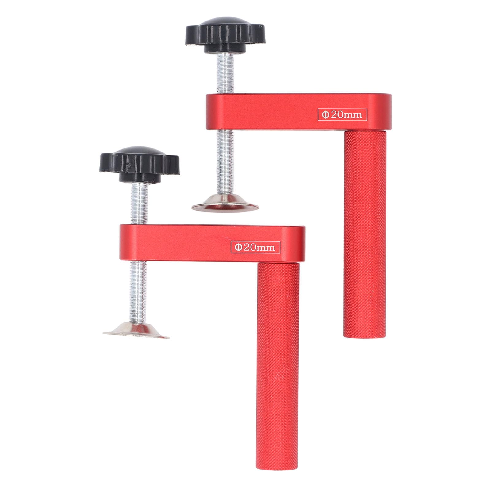 Morsetti Per Banco Da Lavoro 2 Pezzi 20mm - Per Lavorazione Legno, Pressione 600lb, Lega Alluminio - Foto 9