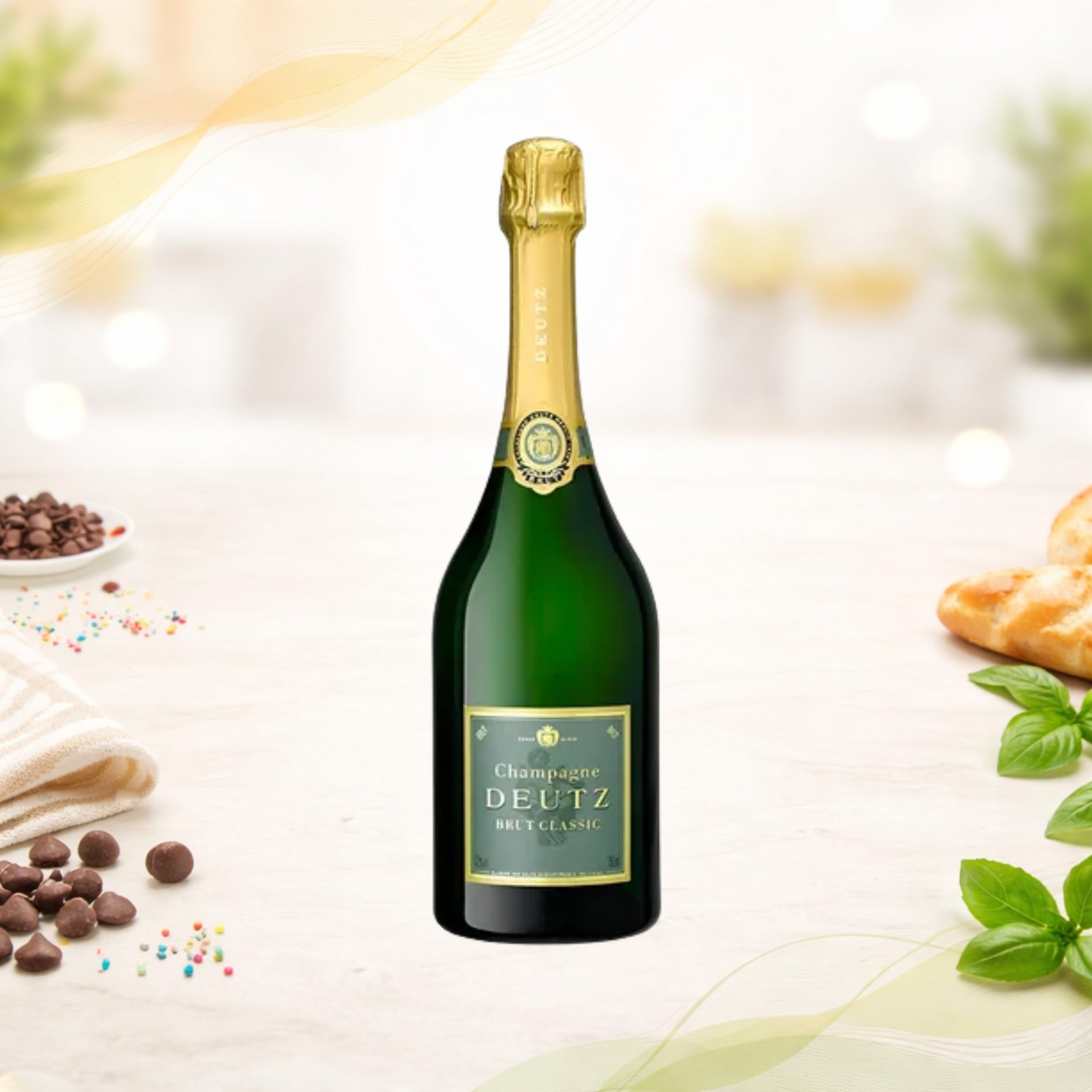 Champagner Deutz Brut Classic 0,75 l Champagner (1 x 0.75 l)