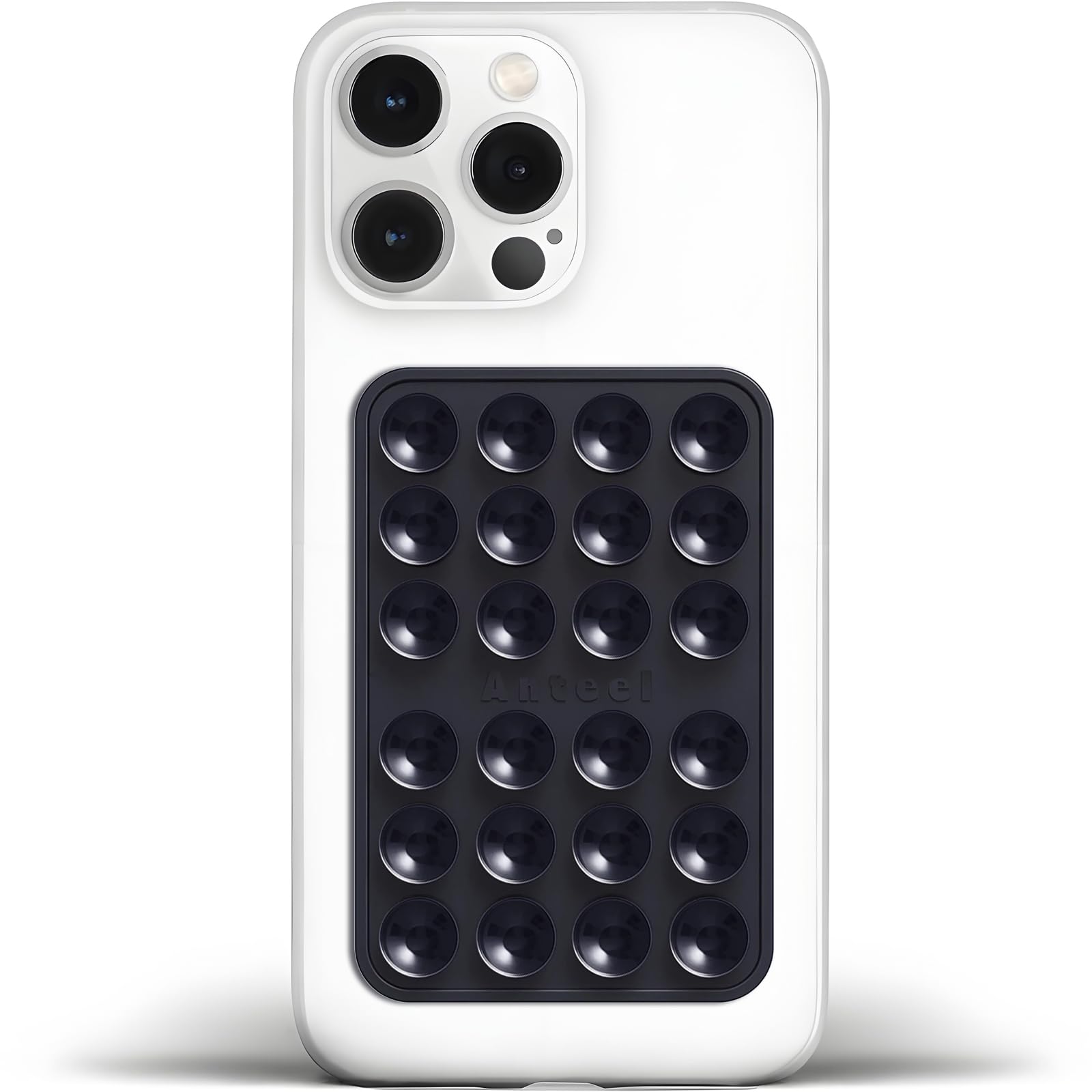 JingJinYY Medium-Sized Silicone Suction Phone Case Adhesive Mount, Enhanced Suction Power and Upgraded Thickened Sticky Phone Grip, Durable,