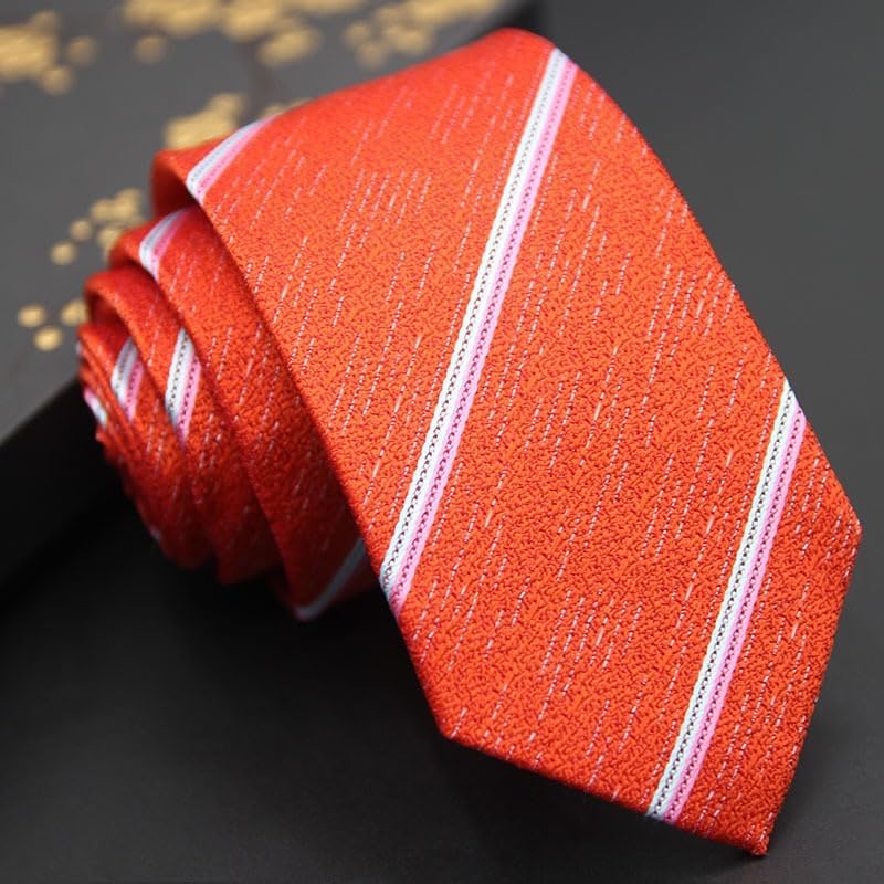 Men's Business Formal Polyester Ties for Work Suits Shirt