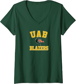 Womens Alabama-Birmingham UAB Blazers Campus Classic V-Neck T-Shirt