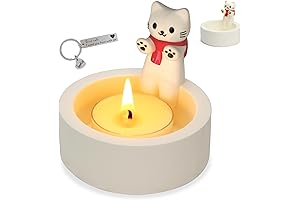 Elegant Passover Seder Plate, 4 Pieces Silver Feather Metal Candle Holder with Water Cups