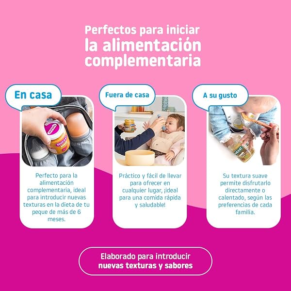 Smileat - Tarrito infantil de Pavo y Verduras - para Peques +6 Meses - Sin Azúcar ni Sal Añadido - Materia Prima de Calidad. Textura Suave y Fácil de Comer - 230g - 5