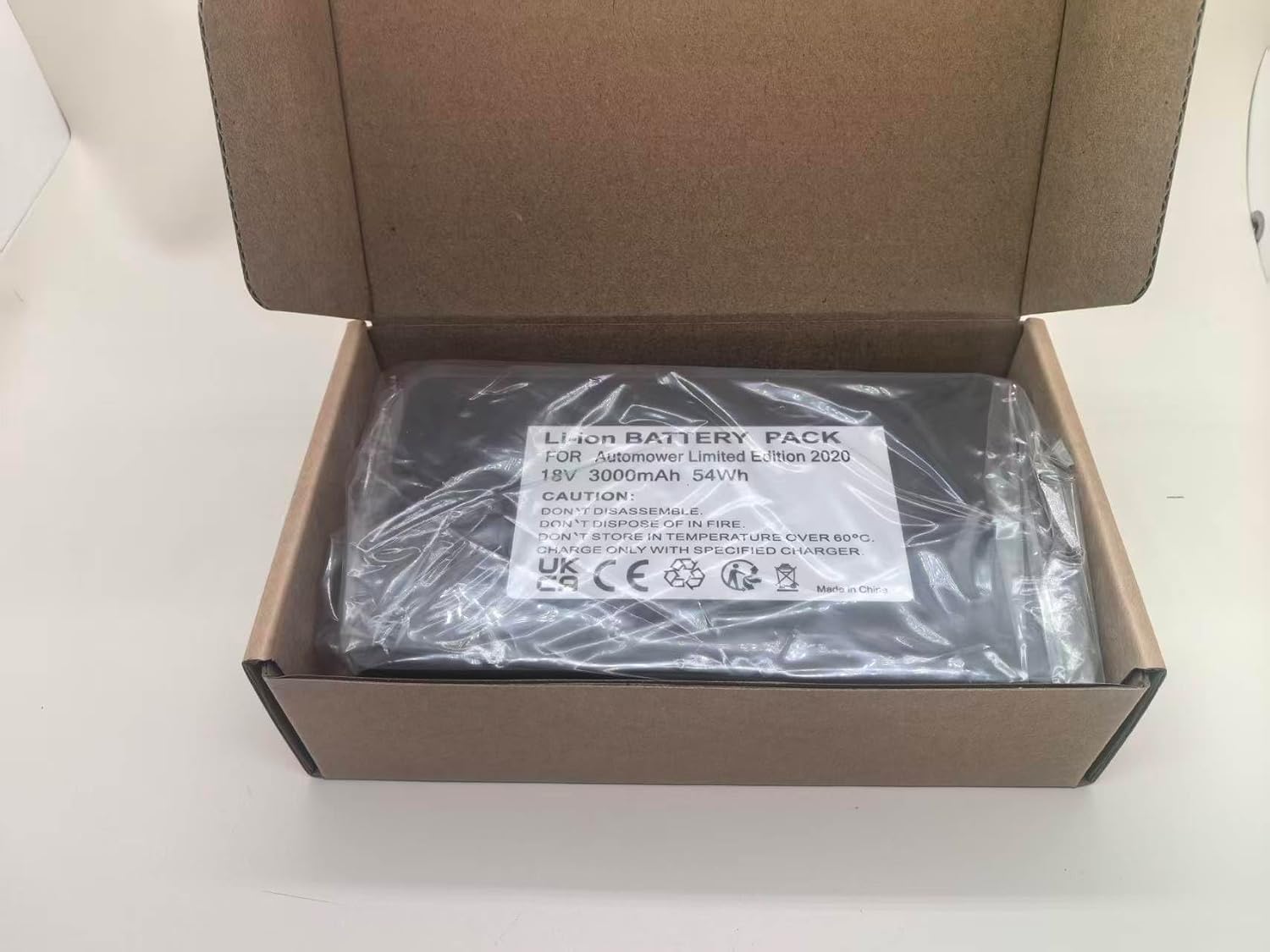 3000mAh Battery for Husqvarna Automower 115H, Automower 305 2020, Automower 310 2020, Automower 520 2022, Automower 315 315X, Battery for Gardena Sileno R160Li