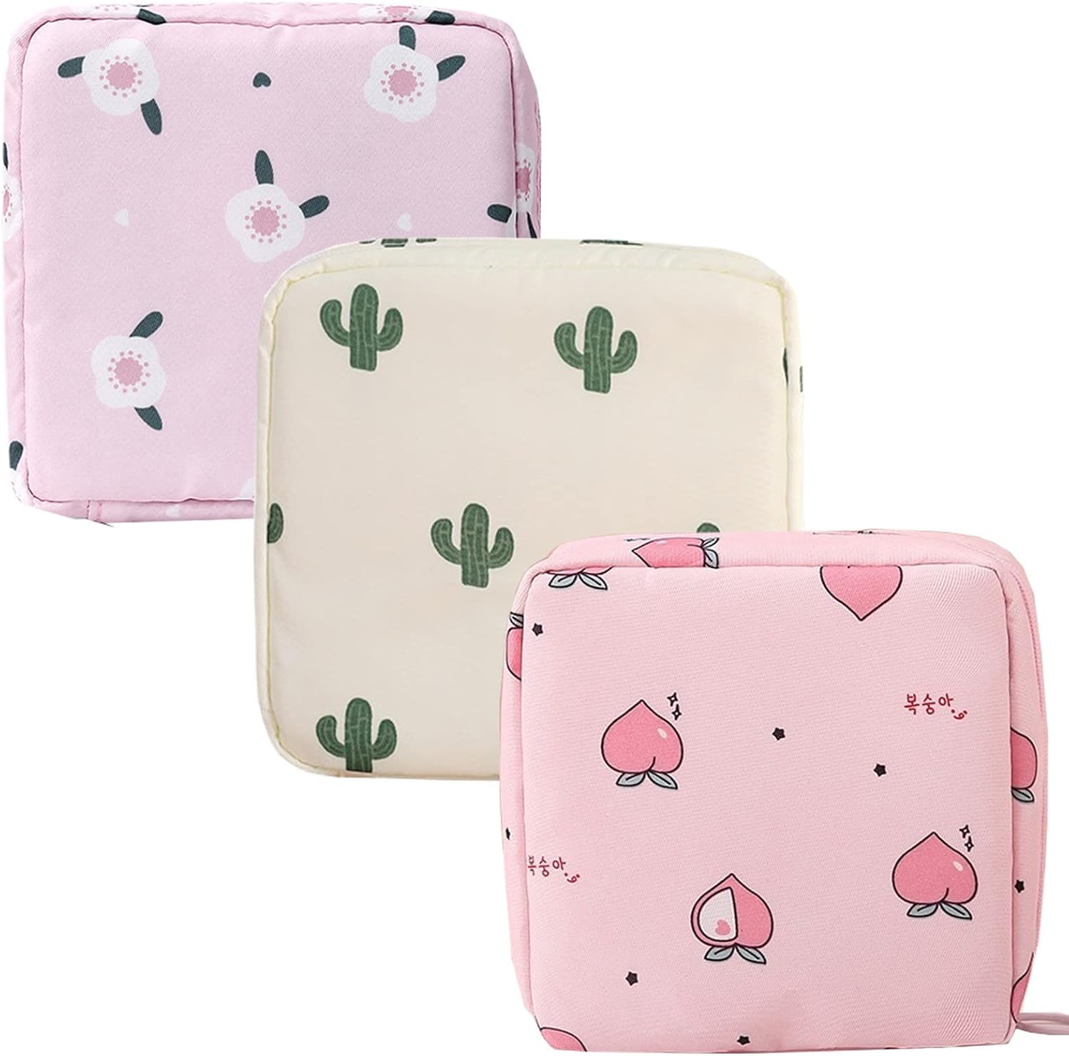 3Pcs Sanitary Pad Holder, Sanitary Bags, Period Bag, Sanitary Disposal