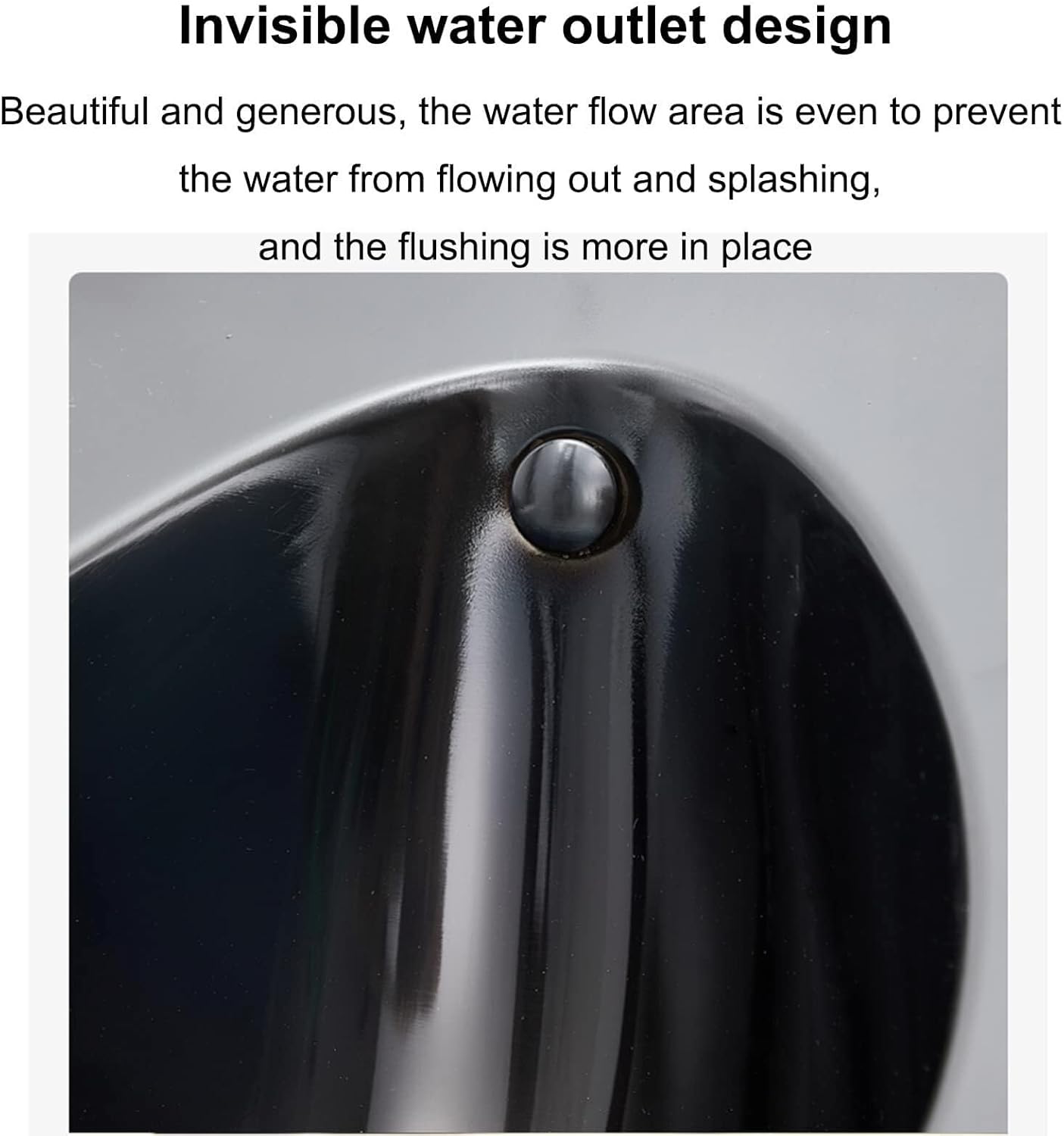 Stainless Steel Wall-Mounted Automatic Flushing Urinal With Infrared Sensor, Smart Non-Contact Drainage