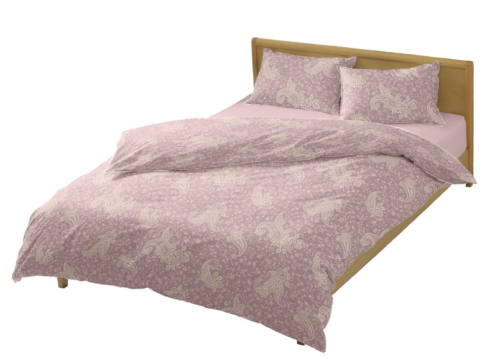 ペイズリー模様 掛け布団 エトロ ペイズリー掛け布団カバー 150×210cm 綿100%枕カバー付き