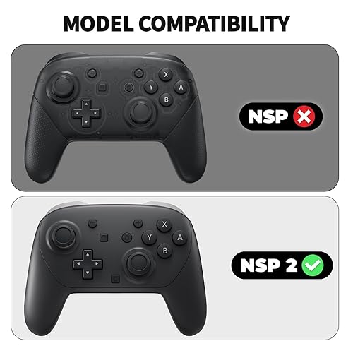 Vista 2 de PlayVital Funda de silicona para Nintendo Switch 2 Pro Controller - Samurai Armor Edition Funda de silicona para controlador Switch 2 Pro con tapas