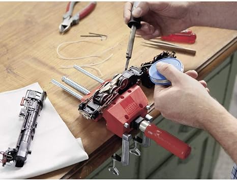Bessey S10-ST quotS10 Screw Clamp Red/Grey 100 mm