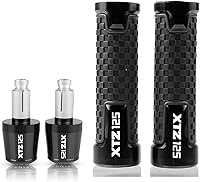 Vista 1 de for XTZ 125 XTZ125 2014 2015 Motorcycle Accessories Hand Grips Handle Bar Sets Handlebar Grip Ends Plug 7/8'' 22mm (Color : Black)