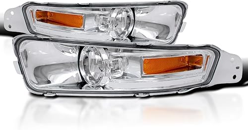 Gt Luces para base de defensa de Ford Mustang., Plateado