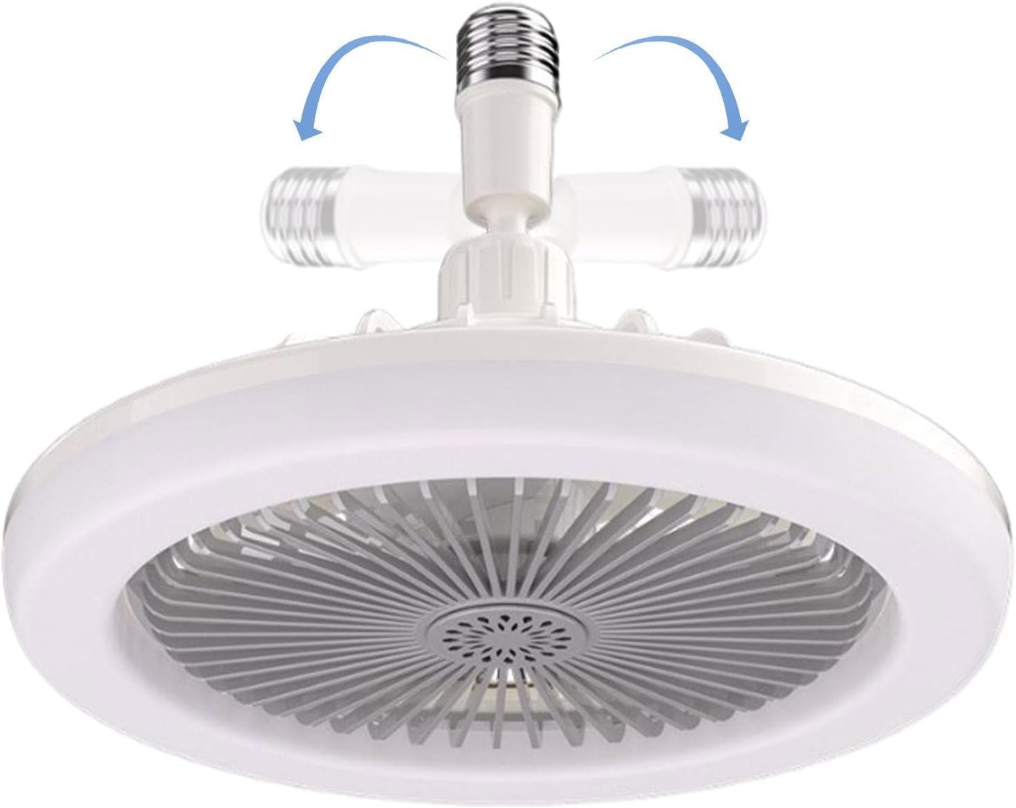 Enclosed Ceiling Fan with Light 10" Ceiling Fan Bulb for